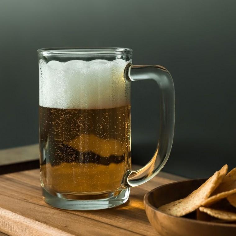 예쁜 500ml 맥주컵 디자인 유리 유리잔 카페유리컵 빈티지유리