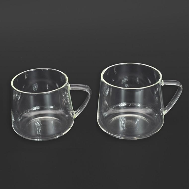 슬렌티드 글라스 유리 머그 400ml 500ml 유리컵 물컵 물잔 유리잔 주스컵 우유잔 커피잔 집들이선물 홈카페