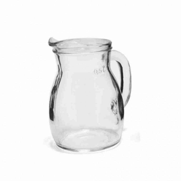 비스트로 저그 유리물병 500ml 유리음료병 유리우유병