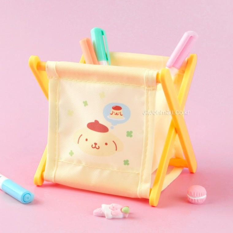 산리오 접이식 필기구 수납함-폼폼푸린
