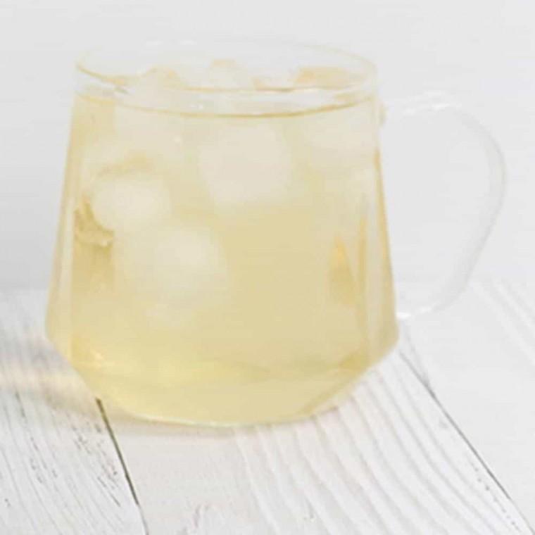 앵글머그 400ml 2P 내열유리잔 투명유리컵 손잡이유리컵