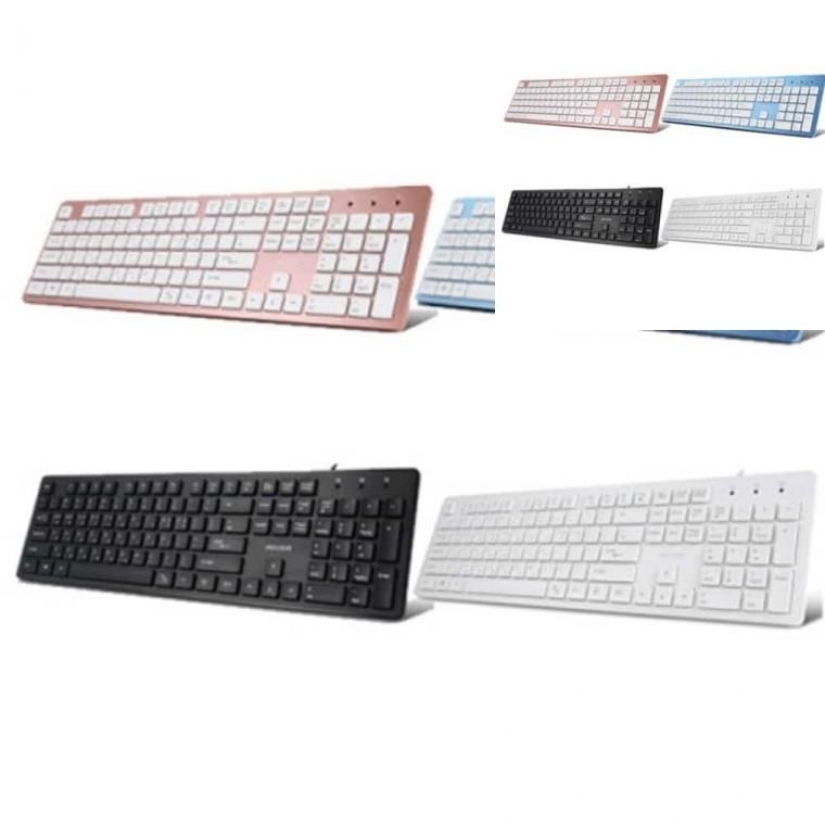 아이리버 USB 아이솔레이션 유선키보드 블랙 439x128x25mm 업무용키보드 컴퓨터키보드 노트북키보드 사무용