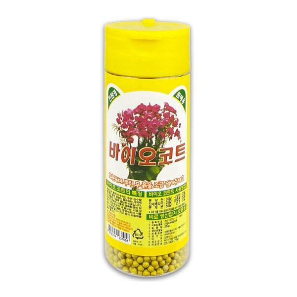 바이오코트 280g -TJ 복합비료 비료 고형비료 화초영양제 화분영양제 식물영양제 화초 화분 식물