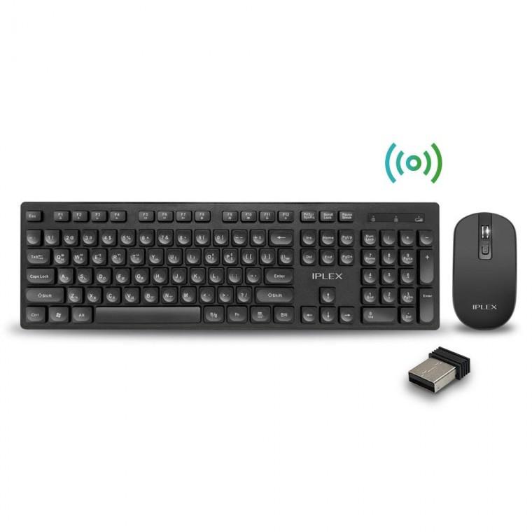 IPLEX RK4000 무선 키보드마우스 세트 세트 무선 키보드마우스