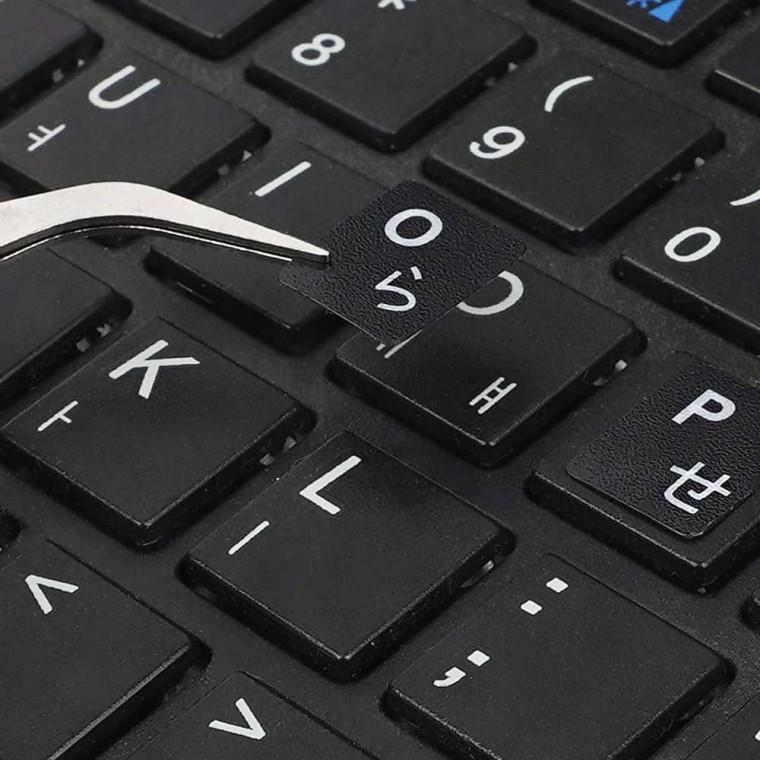 키보드레터링 1장 한글 영어 일본어 스티커 키보드 자판스티커