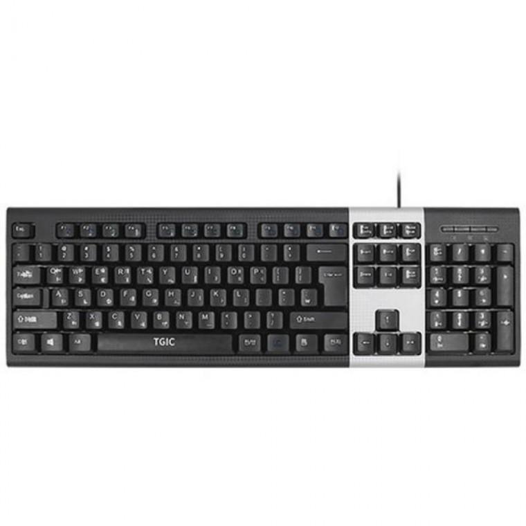 가정용 PC 가성비 키보드 유선 키보드 타이핑용 사무용 풀배열 모두팜