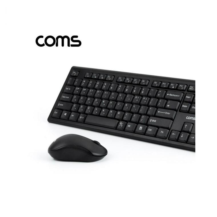 루미나D 무소음 마우스 coms + 무선키보드세트