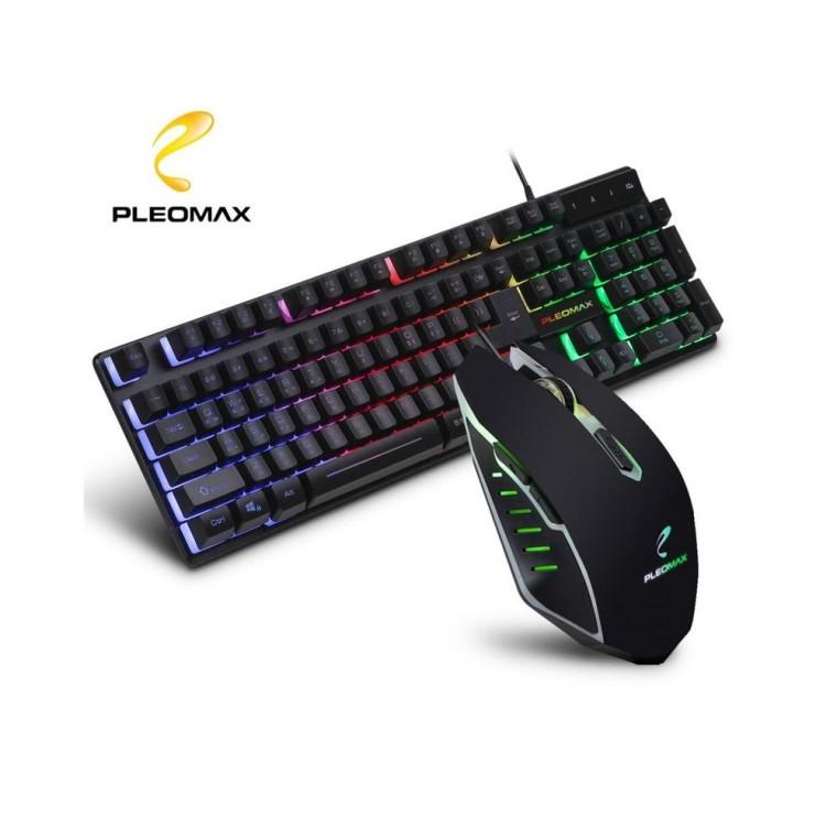 루미나D led 유선 키보드 마우스 세트 avec-wmk520