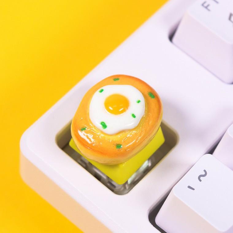 계란빵 달걀 후라이 포인트 기계식 키보드 키캡 8종