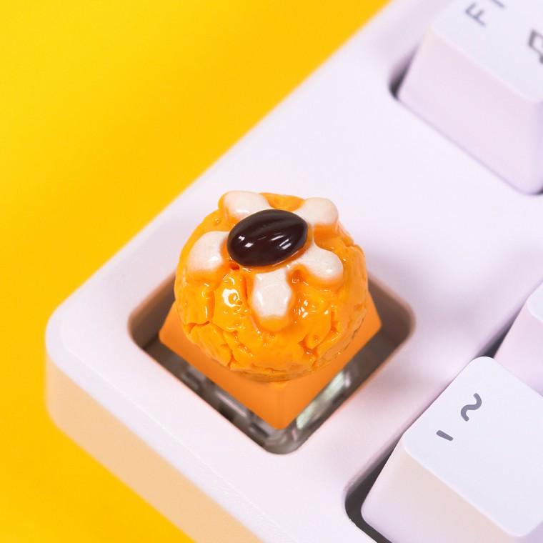 커피번 빵모양 커스텀 기계식 키보드 포인트 키캡 8종