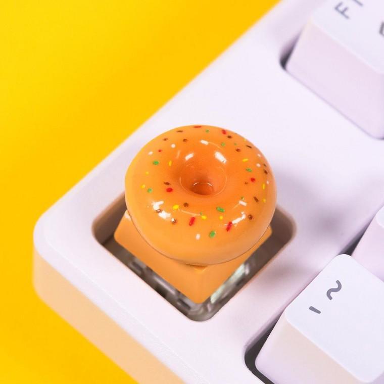 도넛 빵모양 귀여운 기계식 키보드 포인트 키캡 8종