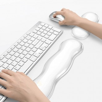 키보드 마우스 손목 받침대 패드 실리콘 말랑패드 DO
