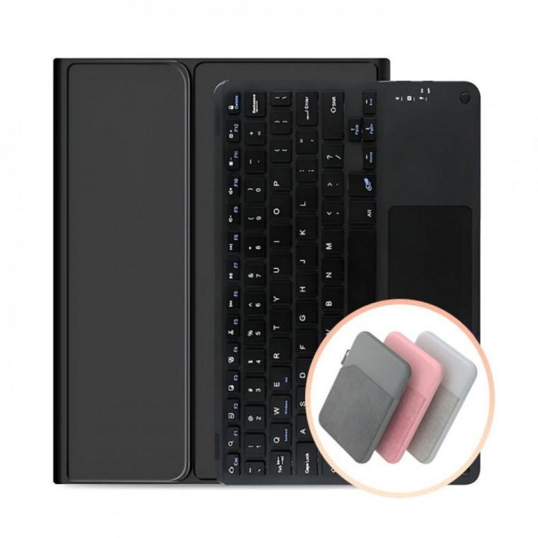 에어11 M3 블루투스 터치패드 키보드 케이스+수납포켓 파우치