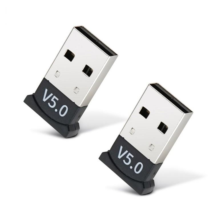 블루투스 5.0 USB 동글 2개입 무선 키보드 마우스 스피커 노트북 데스크탑 헤드셋 이어폰 테블릿