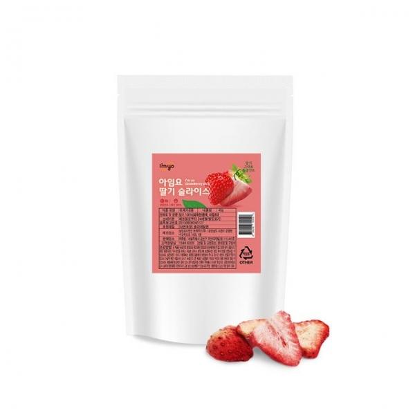 아임요 동결건조 딸기 슬라이스 40g
