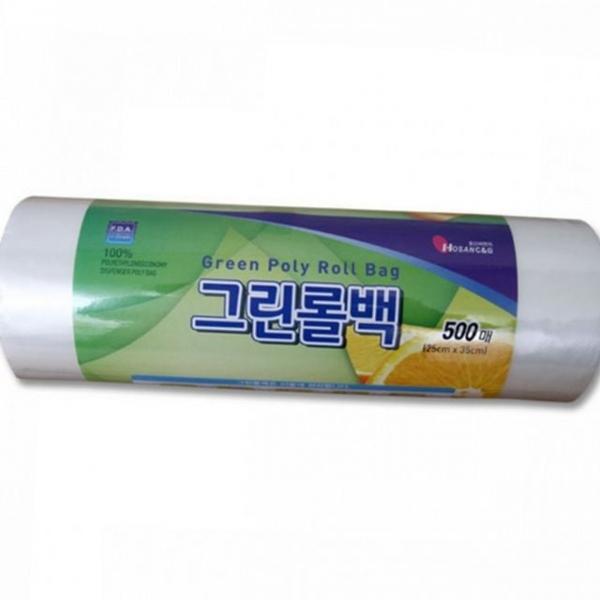 주방 롤 위생 백 대용량 투명 가정용 다용도
