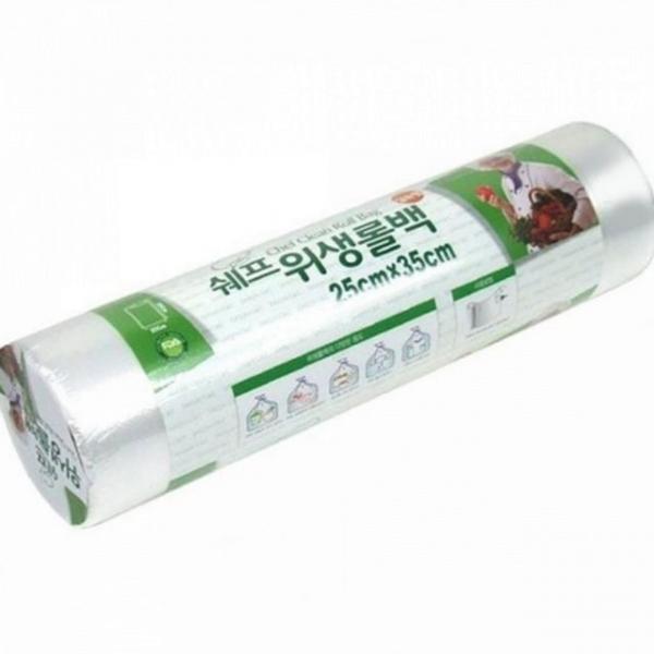 비닐 일회용 백 롤 주방용 다용도 식품용