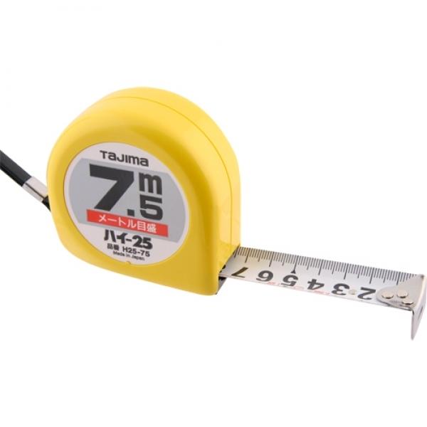 타지마 줄자(수동) H25-75 (7.5Mx25)