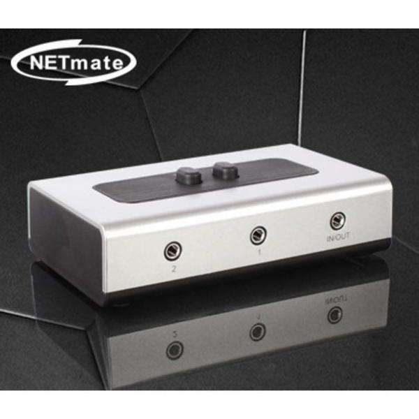 STEREO 2대1 양방향 수동선택기 분배기 음향분배기