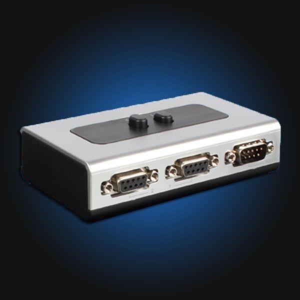 NETmate NM SS21 시리얼RS232 2대1 수동선택기 벽걸이
