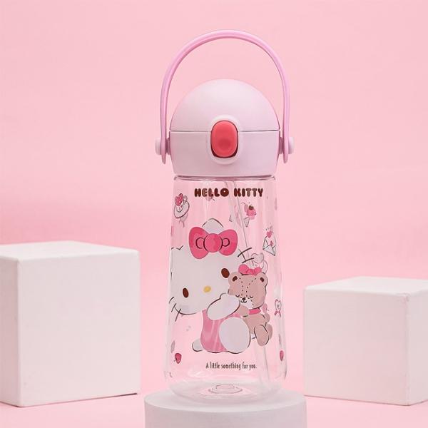 더보틀 원터치 어깨끈 트라이탄 물통 470ml