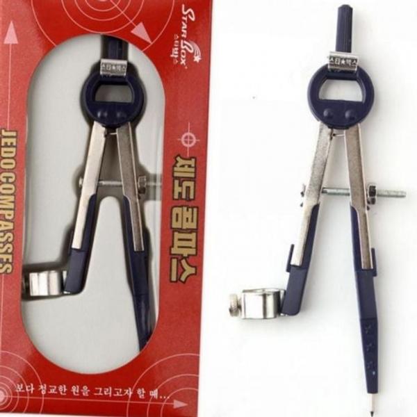 수학 콤파스 학용품 나사형 정밀 제도 디자인