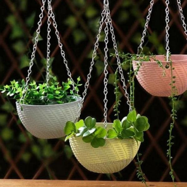 벽걸이 실내용 바구니형 걸이형 인테리어 행잉 화분