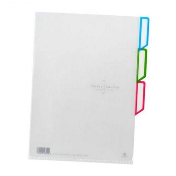 사무용 파일 pp a4 서류 문서 클리어 정리 인덱스 홀더