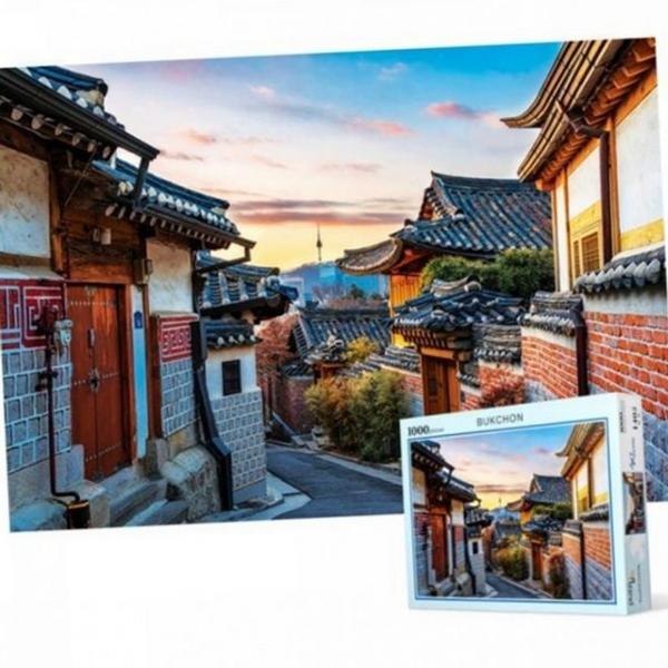 명화 퍼즐 한옥 직소 1000피스 수집용 취미용 북촌
