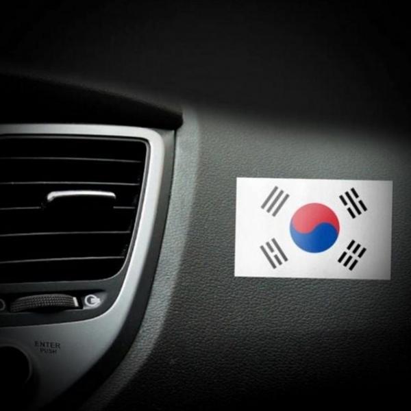 대한민국 외장 스티커 자동차용 트렁크 데칼 태극기 차량용