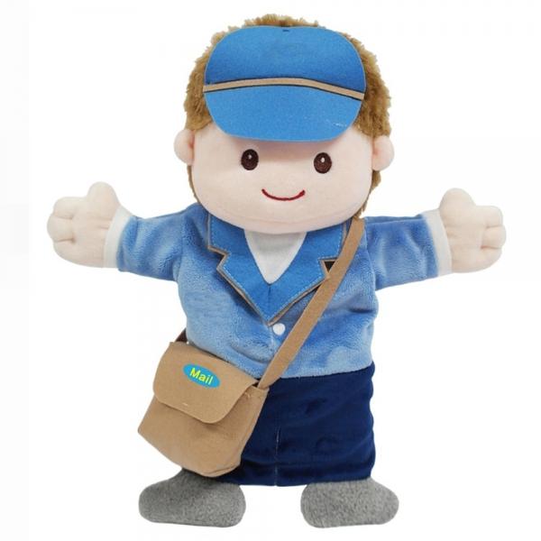 매직캐슬 손인형 직업이야기 (우체부) 인형극 역할놀이 장난감
