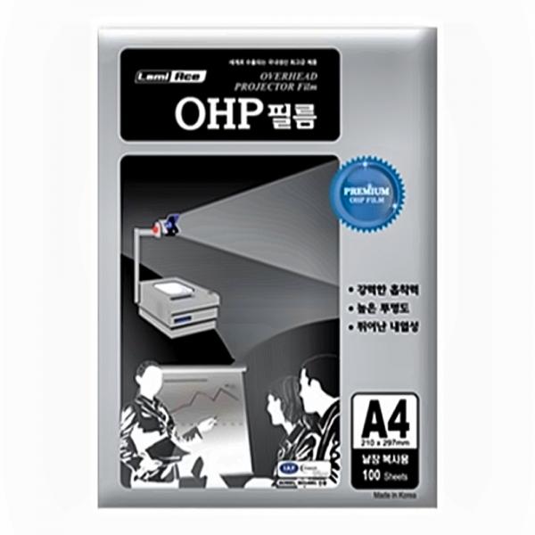 라미에이스 필름지 O필름 복사용지 A4 100mic 210x297mm (100매입) 코팅지