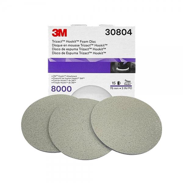 3M PN30804 트라이젝 샌딩 디스크 76mm P8000 15매