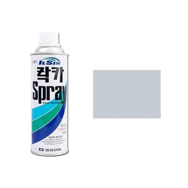 일신 스프레이락카 420ml 은색(317) (40개입)