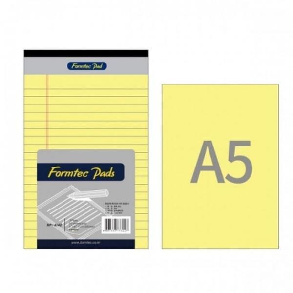 폼텍 패드 A5 NP-4142노랑3입 / (50매) (1개입)