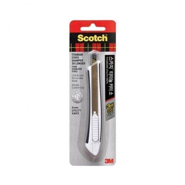 3M 스카치 티타늄커터 소 TI-KS / 9mm (6개입)