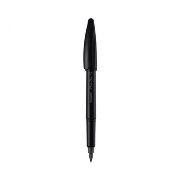 모나미 프러스펜에스 수성펜 흑색 흑색바디 / 0.4mm (12개입)