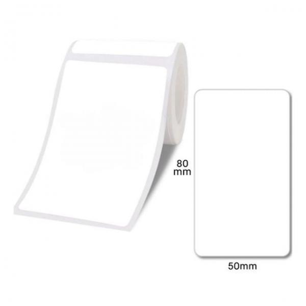 (님봇) 라벨지B 화이트 50x80mm (1개입)