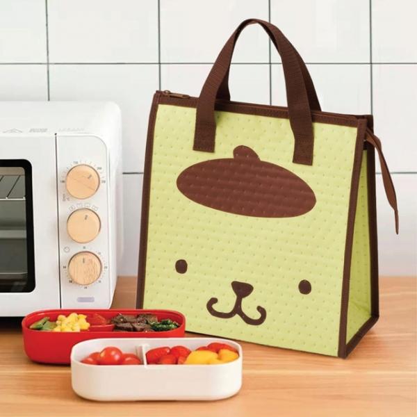 폼폼푸린 페이스 보온보냉 런치백