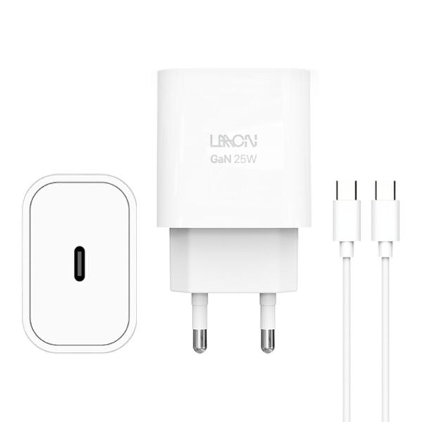 LAAON GaN PD 25W 1포트 충전기 (CtoC 1M 케이블포함) ITB-GaN25W