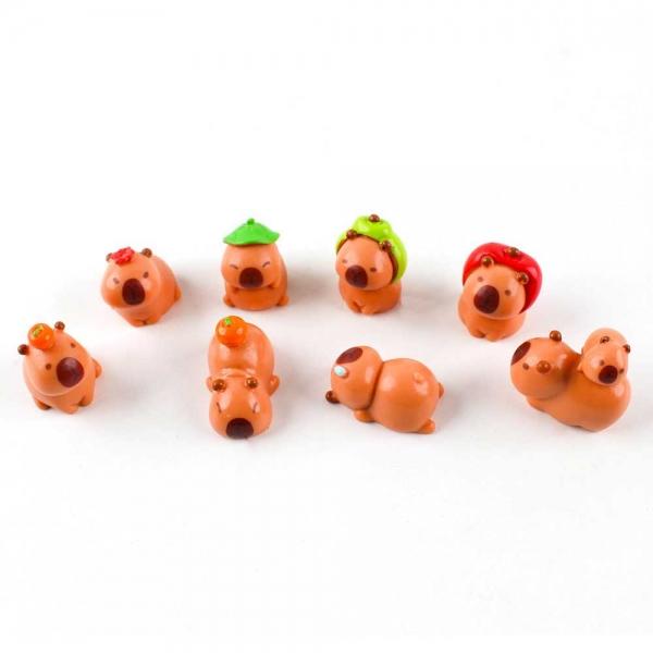 215D] 500 팬시피아 카피바라 미니 피규어 (8개세트)