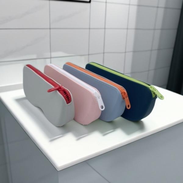 생활방수 실리콘 선글라스케이스 물안경 파우치 스크래치 방지 안경보관함 스트랩