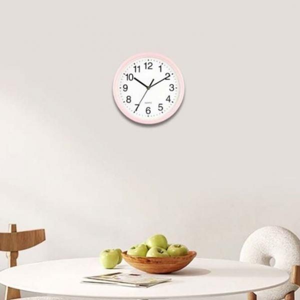 WL 모던 디자인 벽시계 아날로그  심플 깔끔한 원형 저소음 홈데코 셀프 인테리어 집꾸미기