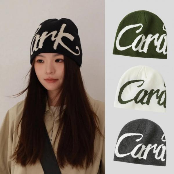 CARA로고비니 스트릿패션 모자 비니 패션 소품