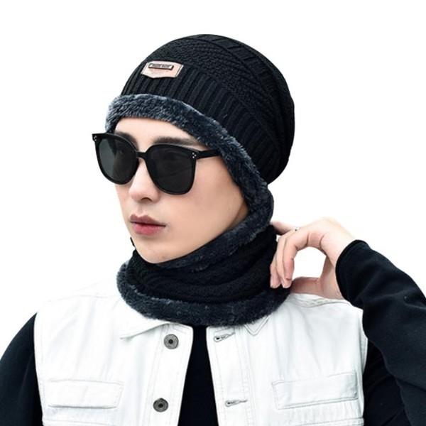 한겨울 목과 얼굴전체를 감싸주는 넥워머 비니 세트 따뜻해보이는 방한 패션 모자 잡화