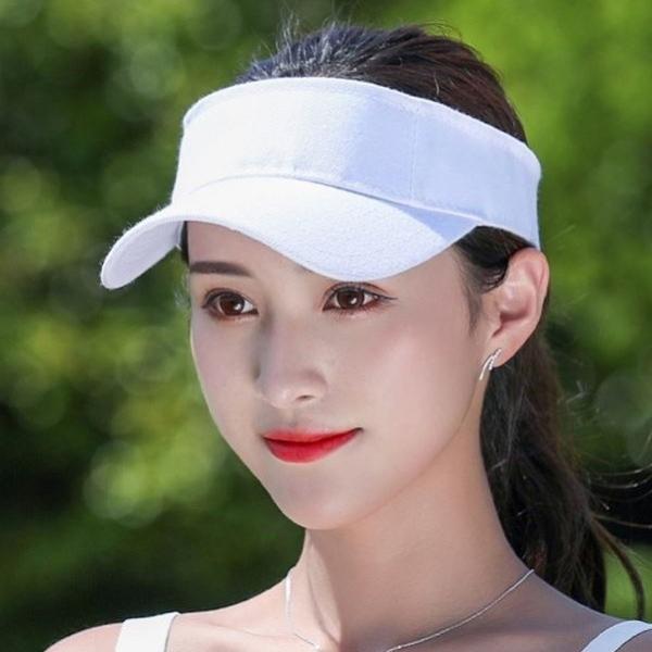 썬캡 자외선차단 선캡 모자 무지 골프 등산 테니스