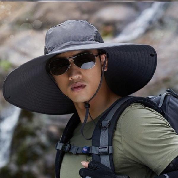 햇빛 차단 넓은 챙 벙거지 그늘막 모자 버킷햇 낚시 등산 캠핑 사파리 썬바이저 밀짚 정글
