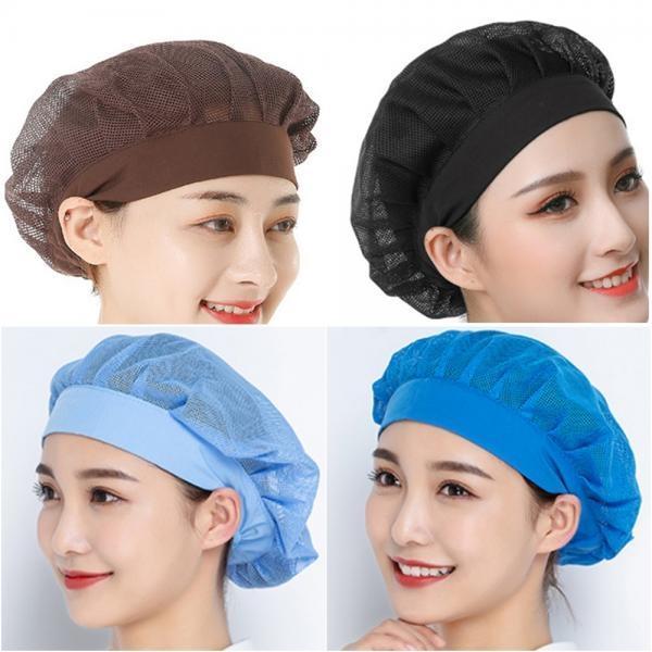 메쉬 주방 모자 식당 요리사 조리모