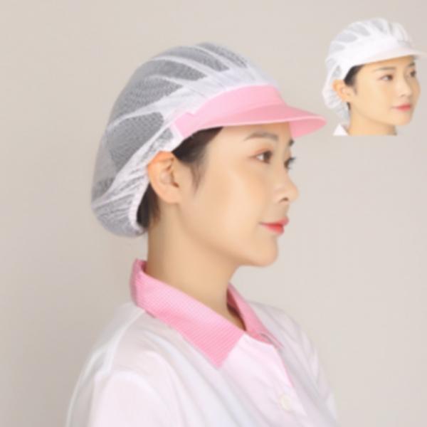 조리 용 주방모자 공장 작업 요리사 위생 모자 전체 망사