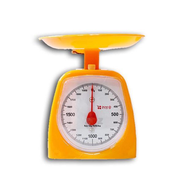 러브송 주부저울 2kg /주방저울/저울/몸무게/전자